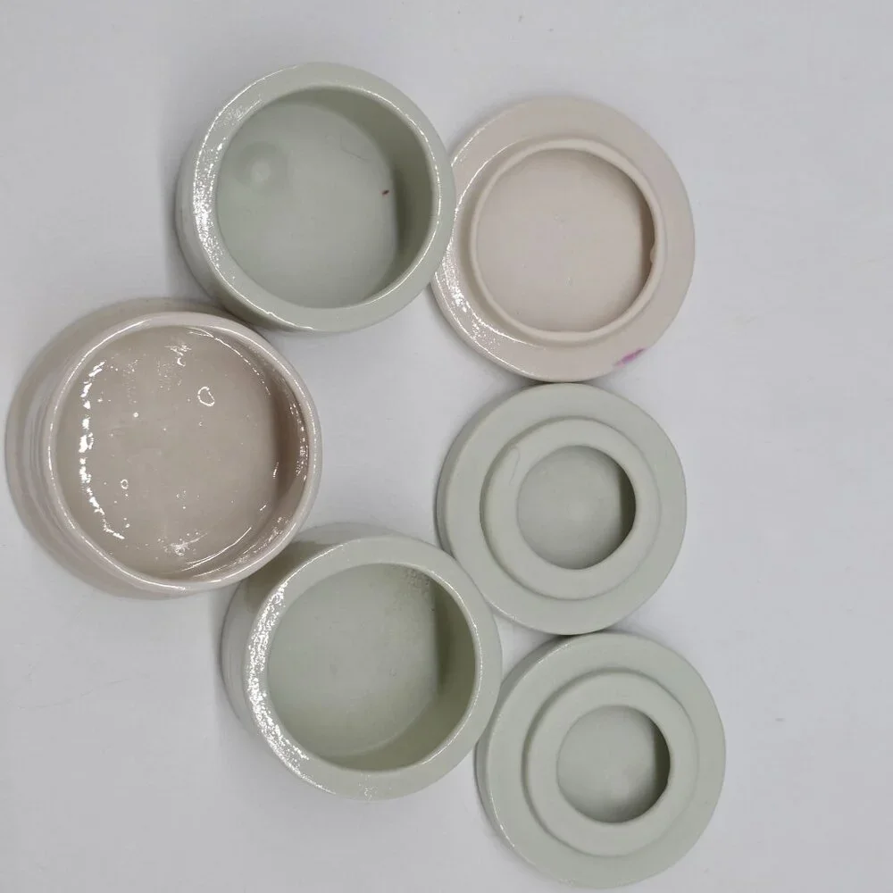 Ceramic Angel Themed Trinket Boxes With Inspirational Quotes Round 1.5